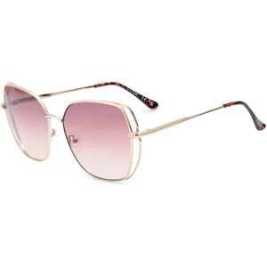 Guess Gf0416-6032f Woman Sunglasses Golden One Size Women Guess Gf0416-6032f Woman Sunglasses Golden One Size Women