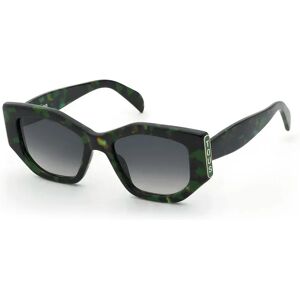 Tous Stod03 Woman Sunglasses Shiny Green / Havana Smoke Gradient/CAT3 Women Tous Stod03 Woman Sunglasses Shiny Green / Havana Smoke Gradient/CAT3 Women