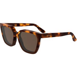 Calvin Klein Ck25500s Woman Sunglasses Havana / Brown Light Brown 8/CAT3 Women Calvin Klein Ck25500s Woman Sunglasses Havana / Brown Light Brown 8/CAT3 Women