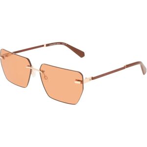 Calvin Klein Jeans Ckj25207s Sunglasses Gold / Orange Medium Yellow/CAT2 Men,Women Calvin Klein Jeans Ckj25207s Sunglasses Gold / Orange Medium Yellow/CAT2 Men,Women