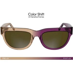 Calvin Klein Jeans Ckj25600s Woman Sunglasses Brown To Violet Dark Brown 8/CAT3 Women Calvin Klein Jeans Ckj25600s Woman Sunglasses Brown To Violet Dark Brown 8/CAT3 Women