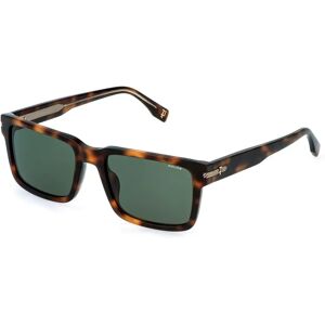 Police Splr75-550752 Sunglasses Shiny Dark Havana Green/CAT3 Men Police Splr75-550752 Sunglasses Shiny Dark Havana Green/CAT3 Men