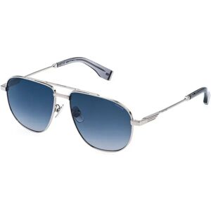 Police Splr83-60579x Sunglasses Shiny Palladium Smoke Gradient/Mirror Silver/CAT3 Men Police Splr83-60579x Sunglasses Shiny Palladium Smoke Gradient/Mirror Silver/CAT3 Men