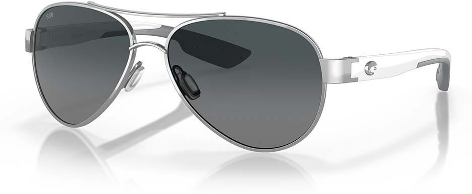 Costa Loreto Woman Polarized Sunglasses Palladium Gray Gradient 580G/CAT3 Women