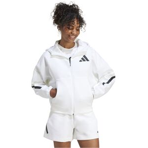 adidas Z.n.e Full Zip Sweatshirt White 2XS Women