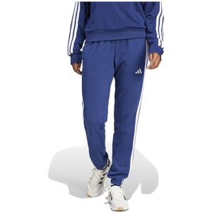 adidas Essentials 3 Stripes French Terry Cuffed Joggers Dark Blue / White 2XS Women
