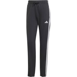 adidas Essentials 3 Stripes French Terry Cuffed Joggers Black / White 2XS Women