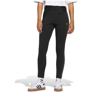 adidas Originals Leopard 3 Stripes Leggings Black 2XL Women