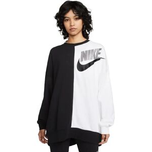 Nike Sportswear Ft Oos Crew Dnc Long Sleeve T-shirt Black / White M Women Nike Sportswear Ft Oos Crew Dnc Long Sleeve T-shirt Black / White M Women
