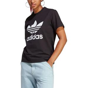 adidas Originals Adicolor Classics Trefoil Short Sleeve T-shirt Black 3 XS Women adidas Originals Adicolor Classics Trefoil Short Sleeve T-shirt Black 3 XS Women
