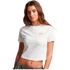 Superdry Sport Luxe Graphic Fitted Short Sleeve T-shirt Brilliant White 2XS Women Superdry Sport Luxe Graphic Fitted Short Sleeve T-shirt Brilliant White 2XS Women