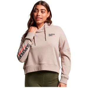 Superdry Sportswear Logo Boxy Hoodie Warm Grey S Women Superdry Sportswear Logo Boxy Hoodie Warm Grey S Women