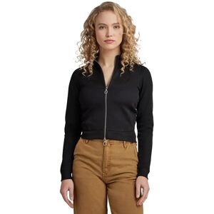 G-star Track Full Zip Sweatshirt Dark Black 2XS Women G-star Track Full Zip Sweatshirt Dark Black 2XS Women