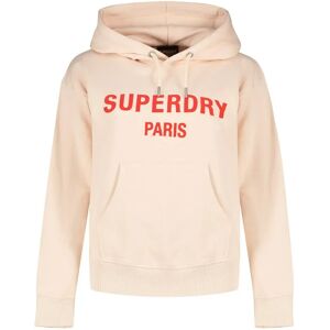 Superdry Sport Luxe Loose Hoodie Mauve Morn Pink 2XS Women Superdry Sport Luxe Loose Hoodie Mauve Morn Pink 2XS Women
