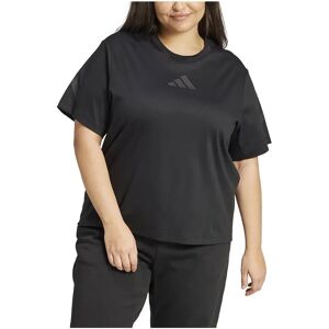 adidas Z.N.E. T-Shirt - Black - Plus Size - Womens - T-Shirt adidas Z.N.E. T-Shirt - Black - Plus Size - Womens - T-Shirt