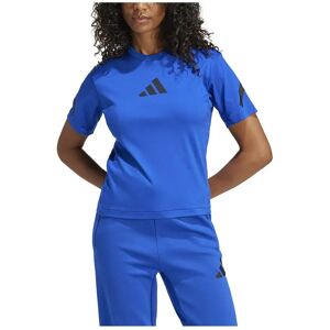 adidas Z.n.e Short Sleeve T-shirt Team Royal Blue XS Women adidas Z.n.e Short Sleeve T-shirt Team Royal Blue XS Women