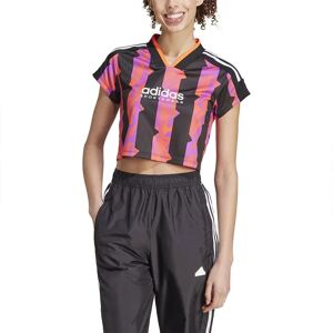adidas Tiro Q3 Aop Short Sleeve T-shirt Black / Purple Burst L Women adidas Tiro Q3 Aop Short Sleeve T-shirt Black / Purple Burst L Women