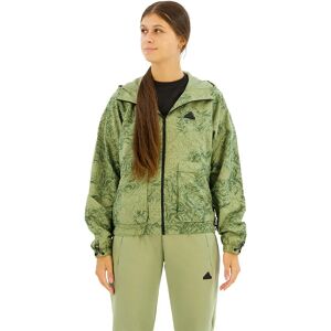 adidas City Escape Woven Windbreaker Jacket Tent Green L Women adidas City Escape Woven Windbreaker Jacket Tent Green L Women
