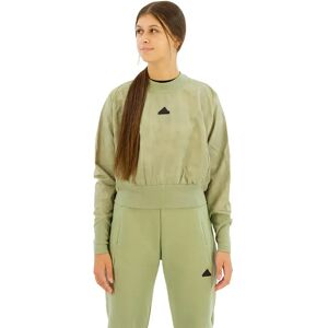 adidas Z.n.ewoven Sweatshirt Multicolor / Tent Green XS Women adidas Z.n.ewoven Sweatshirt Multicolor / Tent Green XS Women