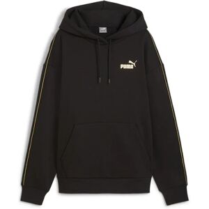 Puma Ess Tape Minimal Gold Hoodie Black XS Women Puma Ess Tape Minimal Gold Hoodie Black XS Women