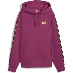 Puma Ess Tape Minimal Gold Hoodie Magenta Gleam L Women Puma Ess Tape Minimal Gold Hoodie Magenta Gleam L Women