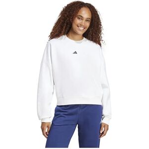 adidas Essentials Small Logo Feelcozy Sweatshirt White / Black XS Women adidas Essentials Small Logo Feelcozy Sweatshirt White / Black XS Women