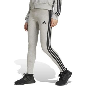 adidas Essentials 3 Stripes Cotton Leggings Medium Grey Heather / Black S Women adidas Essentials 3 Stripes Cotton Leggings Medium Grey Heather / Black S Women