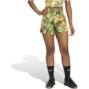 adidas X Farm Rio Pacer Shorts Semi Spark / Bold Gold / Semi Flash Green L Women adidas X Farm Rio Pacer Shorts Semi Spark / Bold Gold / Semi Flash Green L Women