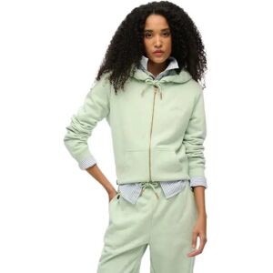 Superdry Essential Logo Full Zip Sweatshirt Surf Spray Green XS Women Superdry Essential Logo Full Zip Sweatshirt Surf Spray Green XS Women