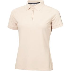 Calvin Klein Golf Club Polo Short Sleeve Polo Shell Pink S Women Calvin Klein Golf Club Polo Short Sleeve Polo Shell Pink S Women