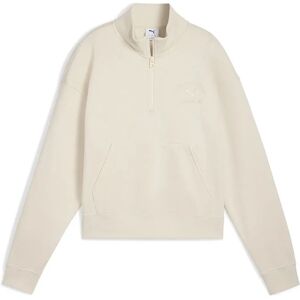 Puma Class Comfort Short Half Zip Sweatshirt Alpine Snow XS Women Puma Class Comfort Short Half Zip Sweatshirt Alpine Snow XS Women