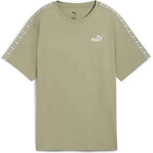 Puma Ess Tapre Relaxed Fit Short Sleeve T-shirt Lux Army M Women Puma Ess Tapre Relaxed Fit Short Sleeve T-shirt Lux Army M Women
