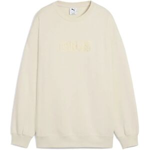 Puma Maximal Metallic Oversized Sweatshirt Alpine Snow XL Women Puma Maximal Metallic Oversized Sweatshirt Alpine Snow XL Women