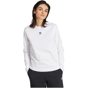 adidas Originals Essentials Long Sleeve T-shirt White 2XS Women adidas Originals Essentials Long Sleeve T-shirt White 2XS Women