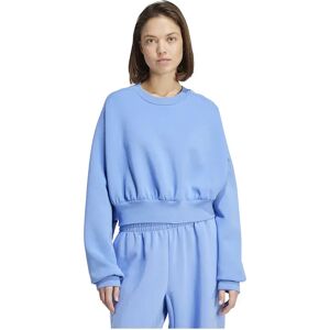 adidas Soft Lux Loose Sweatshirt - Blue - Sweatshirt adidas Soft Lux Loose Sweatshirt - Blue - Sweatshirt