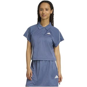 adidas Stadium 3-Stripes Tennis Polo Shirt - Blue adidas Stadium 3-Stripes Tennis Polo Shirt - Blue