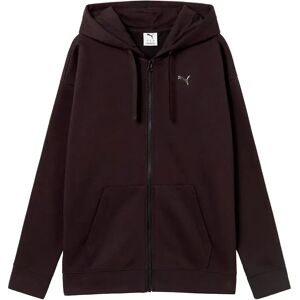 Puma Graphic Flowered Relaxed Full Zip Sweatshirt Black 2XS Women Puma Graphic Flowered Relaxed Full Zip Sweatshirt Black 2XS Women