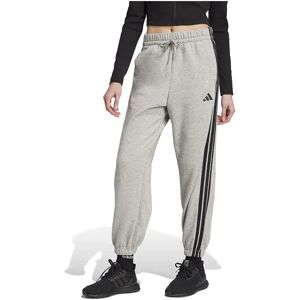 adidas Essentials 3 Stripes Fleece Loose-fit Joggers Medium Grey Heather / Black S Women adidas Essentials 3 Stripes Fleece Loose-fit Joggers Medium Grey Heather / Black S Women