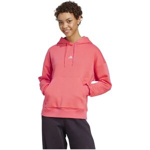 adidas Essentials Small Logo Feel Cozy Hoodie Semi Turbo / White M Women adidas Essentials Small Logo Feel Cozy Hoodie Semi Turbo / White M Women