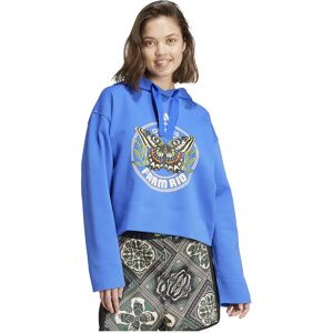 adidas X Farm Hoodie Hi-Res Blue M Women adidas X Farm Hoodie Hi-Res Blue M Women
