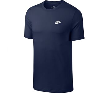 Nike Sportswear Club Short Sleeve T-shirt Midnight Navy / White M Men