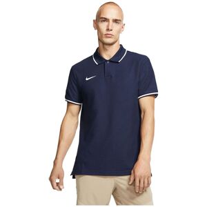 Nike Club 19 Short Sleeve Polo Blue S Men