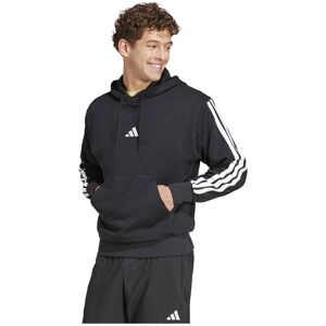adidas Essentials 3 Stripes French Terry Hoodie Black / White M Men