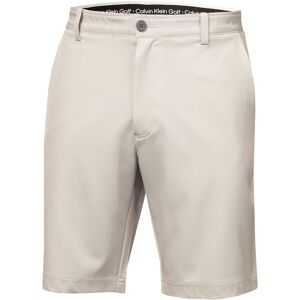 Calvin Klein Golf Bullet Regular Fit Stretch Shorts Pale Silver 38 Men