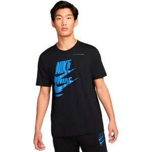 Nike Sportswear Sport Essentials+ Short Sleeve T-shirt Black / Dk Marina Blue 2XL Men Nike Sportswear Sport Essentials+ Short Sleeve T-shirt Black / Dk Marina Blue 2XL Men