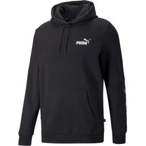 Essentials+ Tape Fl Sweatshirt Puma Black L Men Essentials+ Tape Fl Sweatshirt Puma Black L Men