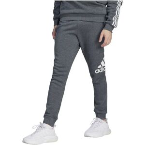 adidas Essentials Fleece Tapered Cuff Big Logo Joggers Dgreyh L Men adidas Essentials Fleece Tapered Cuff Big Logo Joggers Dgreyh L Men