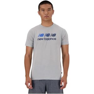 New Balance Sport Essentials Heathertech Graphic Short Sleeve T-shirt Athletic Grey XL Men New Balance Sport Essentials Heathertech Graphic Short Sleeve T-shirt Athletic Grey XL Men