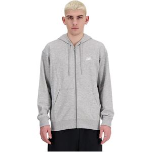 New Balance Sport Essentials Logo Full Zip Sweatshirt Athletic Grey XL Men New Balance Sport Essentials Logo Full Zip Sweatshirt Athletic Grey XL Men