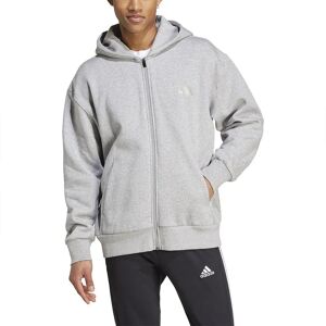 adidas All Szn Fleece Full Zip Sweatshirt Medium Grey Heather L Men adidas All Szn Fleece Full Zip Sweatshirt Medium Grey Heather L Men